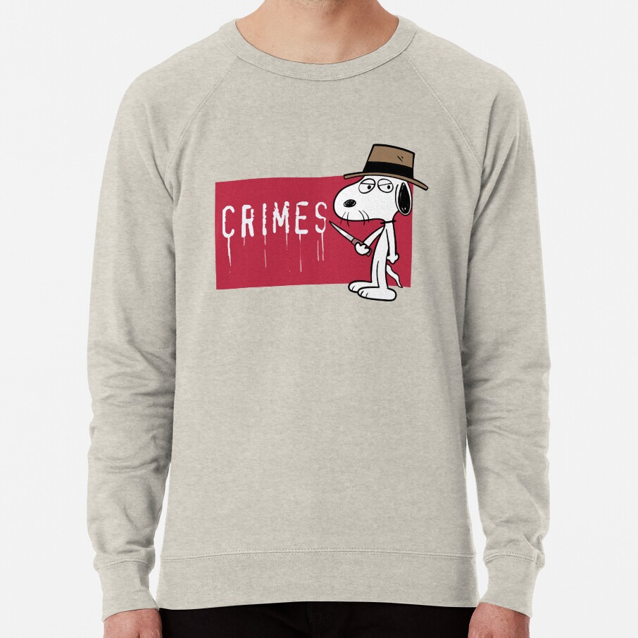 ssrcolightweight sweatshirtmensoatmeal heatherfrontsquare productx1000 bgf8f8f8 4 - Snoopy Store